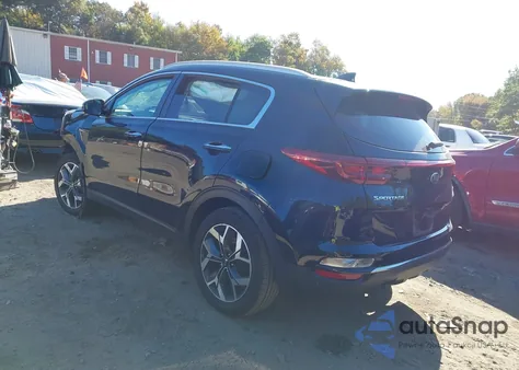 2020 Kia Sportage Ex из США, поврежденный, VIN KNDPNCAC3L7741863